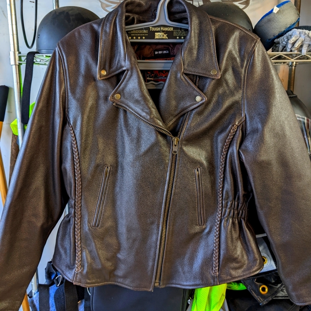 🤎 women's motorcycle jacket